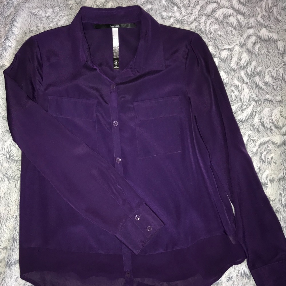 Kinsie Purple Blouse